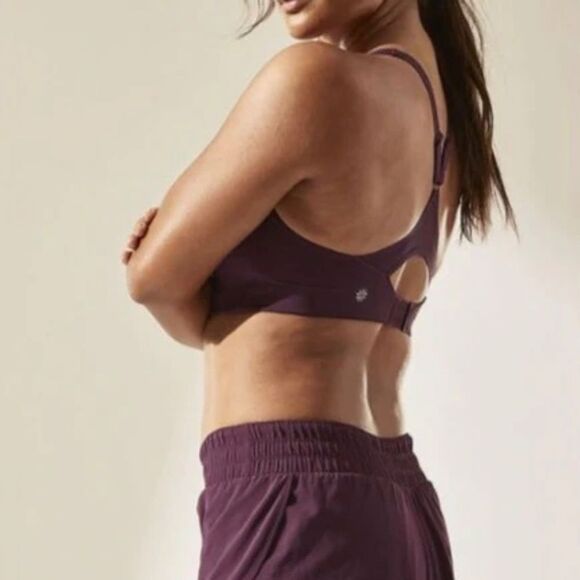 ATHLETA Advance Sports Bra - Agate Purple | Size 32DD - Picture 2 of 8